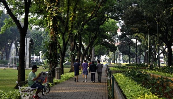 tempat wisata di Taman Suropati Jakarta