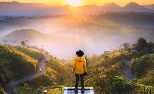 tempat wisata Sunrise Point Cukul di bandung