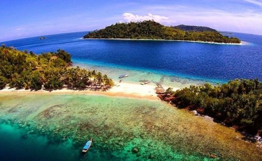 tempat wisata Pulau Pamutusan di padang